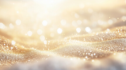 Elegant Glitter and Bokeh Lights Background