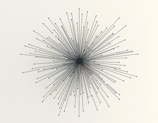 Fototapeta premium Abstract Burst Design