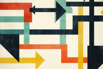 Abstract Arrows and Boxes with Linked Movement Design