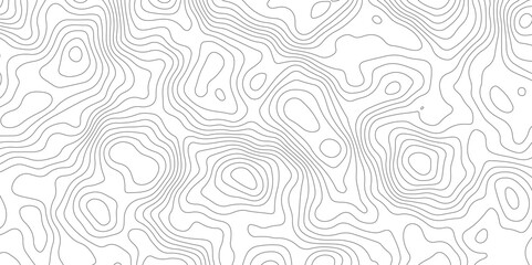Topographic map patterns, topography line map. Vintage outdoors style. Topographic Map Seamless Pattern. Vector Background.