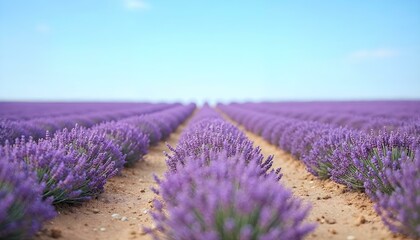 Obraz premium lavender field region