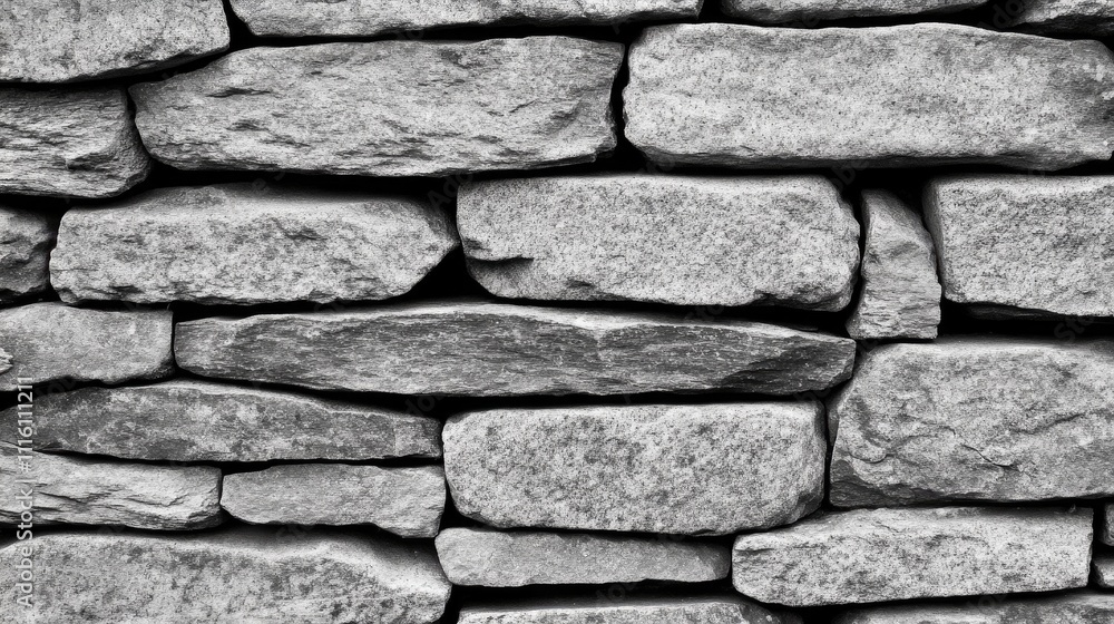 Poster textured gray stone wall background with a natural rugged appearance ideal for architectural and des