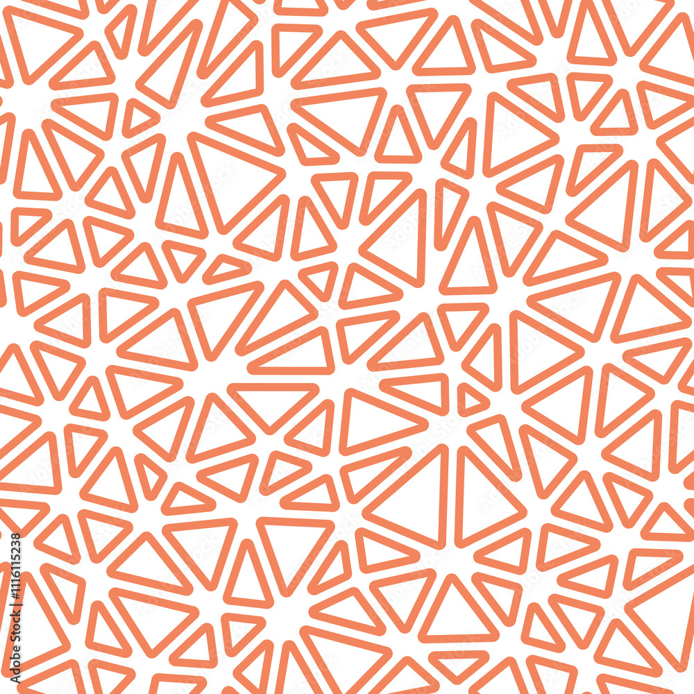 Aufkleber triangulation geometric shapes background. compact triangles size. solid color style. rounded triang