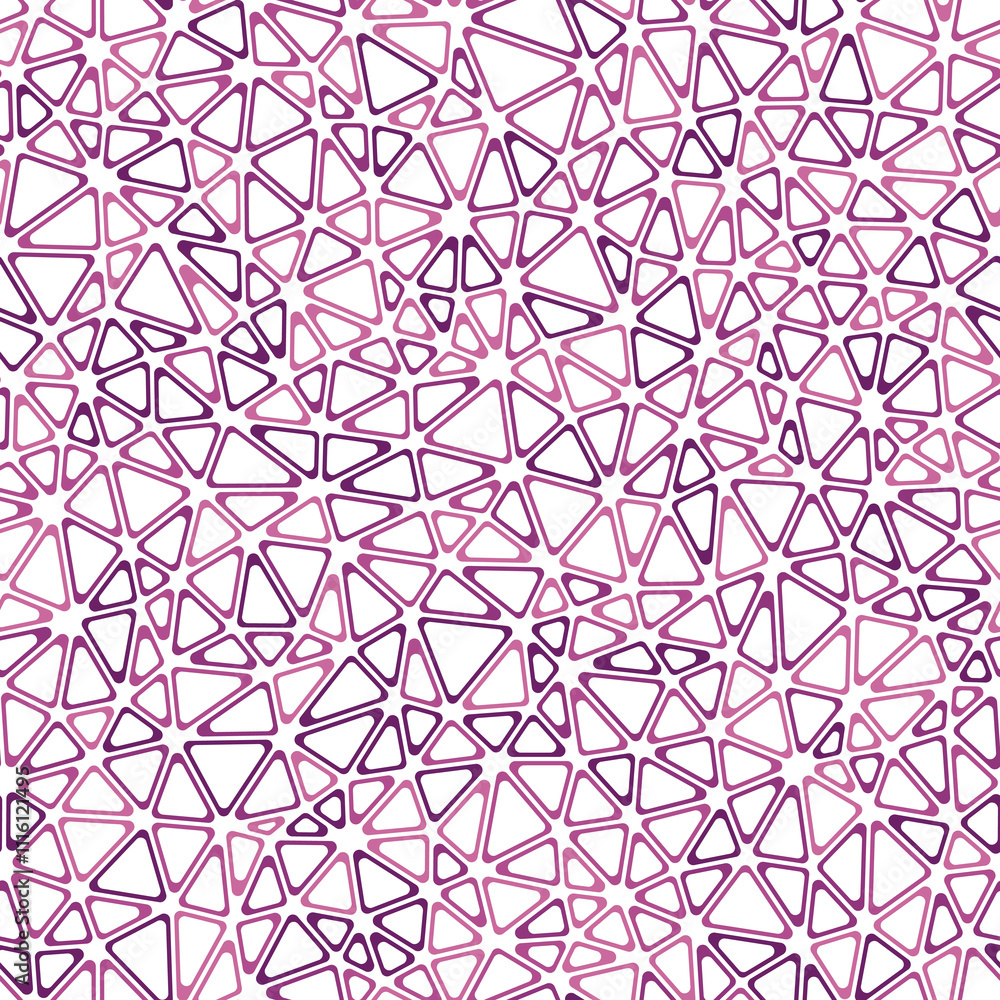 Poster abstract template background. small triangles size. mono tone style. rounded triangular cells outlin