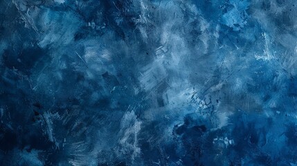 Obraz premium Abstract watercolor paint background dark blue color