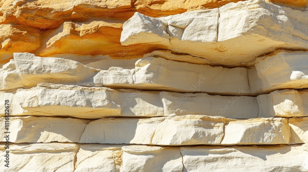 Poster sandstone texture background showcasing layered geological formations with natural colors and patter