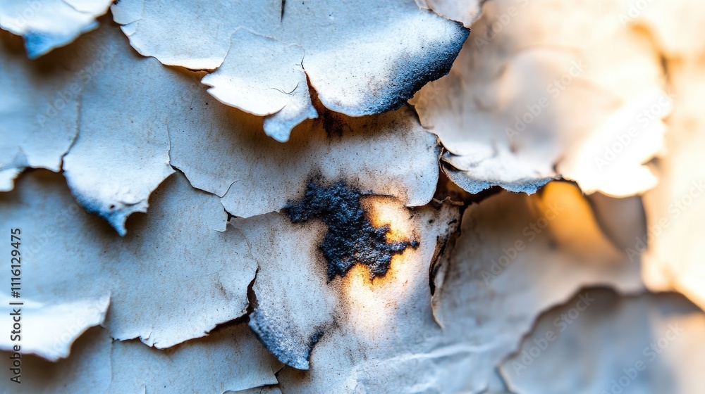 Poster charred paper texture close-up for creative backgrounds and overlays in design projects