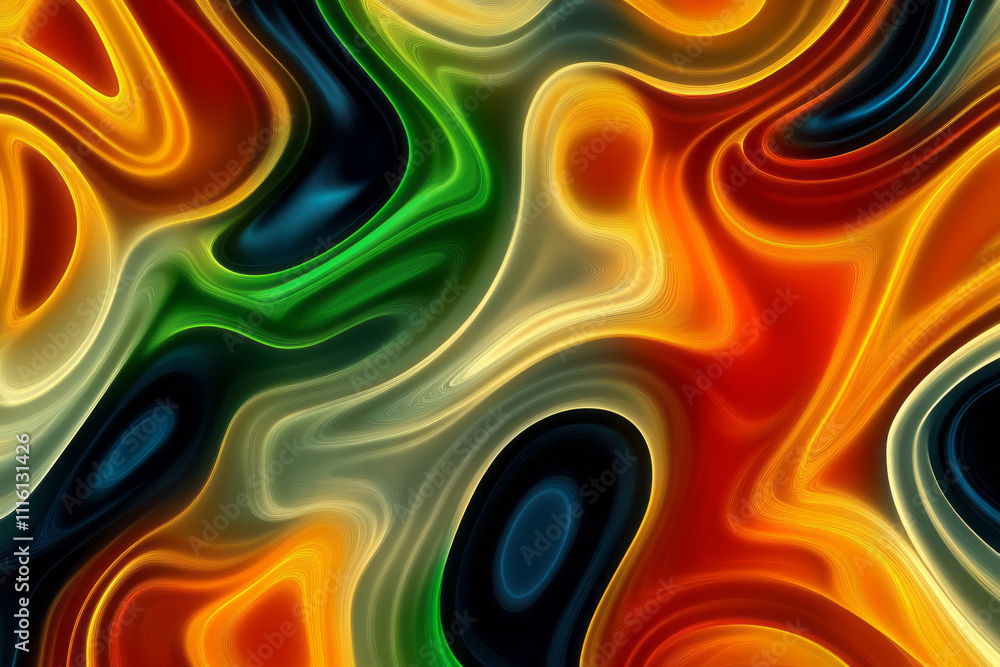 Poster a colorful background with many different colors