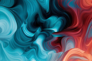 abstract background with colorful lines and swirls