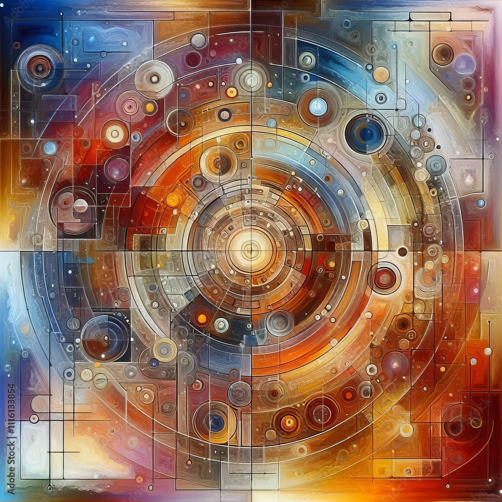 Poster abstract textures abstract textures representing the complexity