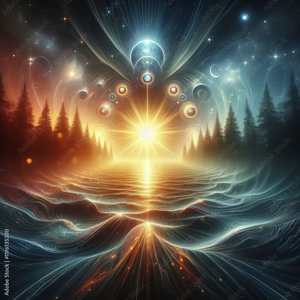 Aufkleber afterimage image of a bright object fading leaving a temporary a