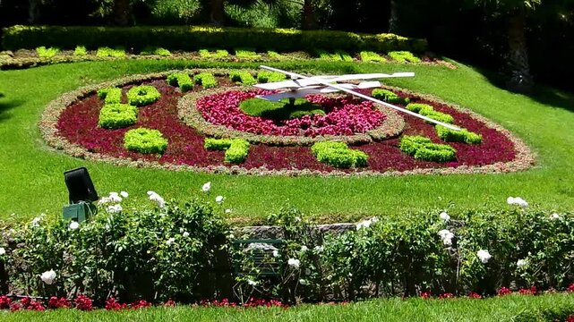 Flower clock, Vi&ntilde;a del Mar, Chile