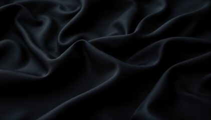 Obraz premium black satin background