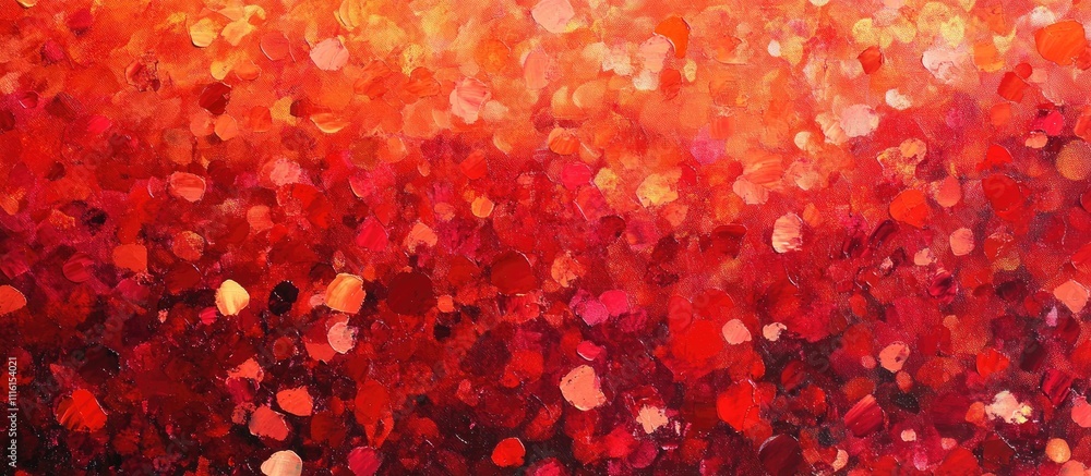 Aufkleber red festive background texture with bokeh effect ideal for christmas and holiday themed designs and 