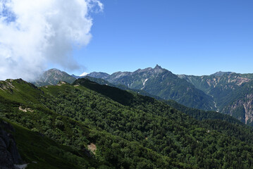 Climbing Mt. Tsubakuro, Nagano, Japan