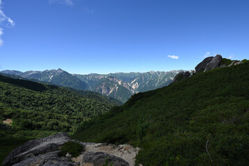 Climbing Mt. Tsubakuro, Nagano, Japan