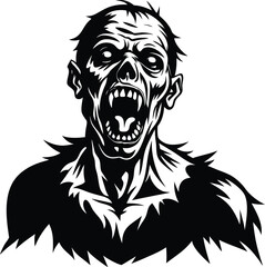 Fototapeta premium zombie ghost design 
