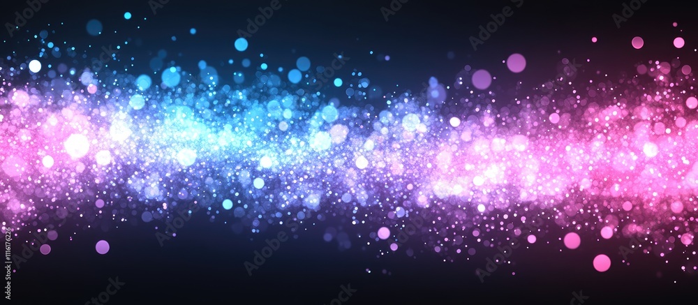 Aufkleber colorful bokeh background with sparkling lights creating a festive atmosphere ideal for holiday and 