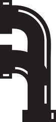 Pipe Joint and Pipe Connector Icon
