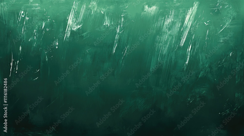 Poster chalkboard texture background with uneven green surface ideal for educational or creative designs