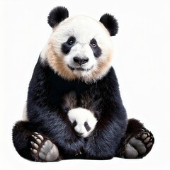 Obraz premium Panda in the forest. 