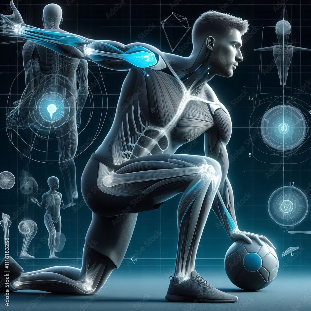 Poster exercises focusing on improving joint range of motion