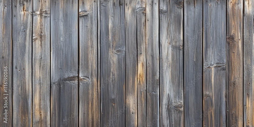 Poster a textured wooden wall that features a rustic style is ideal for use in design mockups and various c