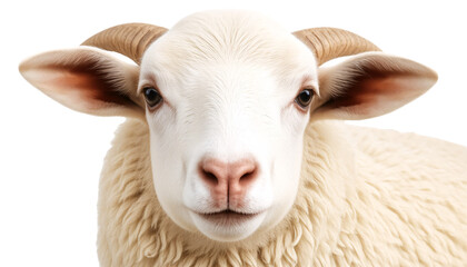 Fototapeta premium sheep isolated on transparent background