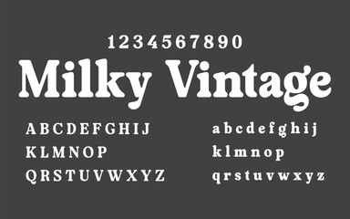 Logo type Modern abstract vector font,technology, movie, digital, music, movie. illustration template