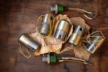 radio components retro