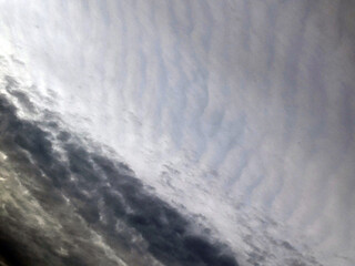 Undulatus cloud In a Stormy Sky Wavy Skies