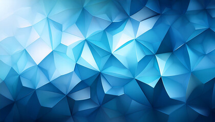 Fototapeta premium Abstract geometric background gradient soft light blue bokeh for Graphic Business