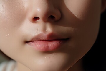 Transforming skin texture  before and after results of a skin rejuvenation treatment