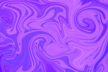 Abstract background of purple magenta color from twirling waves. Background for design. Marble ink colorful. Can be used for background or wallpaper. Good for design or logo background or backdrop.