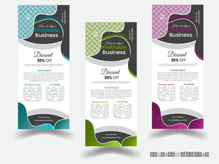 Modern and elegant brochure design template