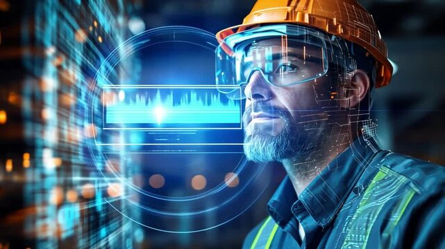 Technologist Monitoring Data Streams 