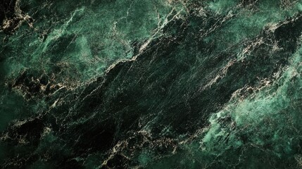 Naklejka premium Elegant dark green marble background texture with gold veining, perfect for luxury designs, digital artwork, or sophisticated branding projects