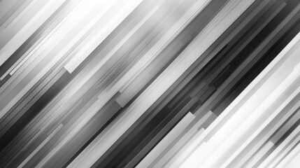 Fototapeta premium A grayscale pixel pattern in the form of a diagonal line grid, creating a sense of movement and depth through the shades