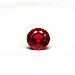 Ruby on white Background