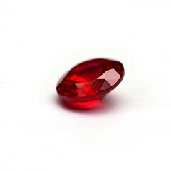 Ruby on white Background