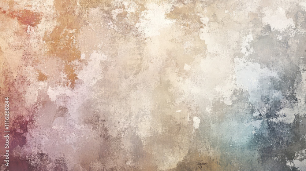 Poster a high-resolution pixel overlay texture with subtle gradients of muted colors, adding a soft and abs