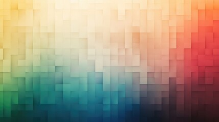A high-resolution pixel overlay texture with subtle gradients of muted colors, adding a soft and abstract effect to the surface