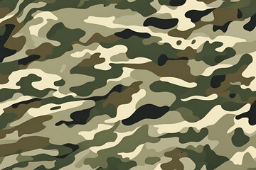 Fototapeta premium Camouflage fabric texture background