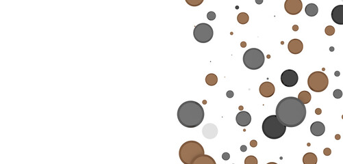 Obraz premium Confetti, paper triangle on the floor, fancy, colorful, celebration party