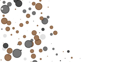 Obraz premium Confetti, paper triangle on the floor, fancy, colorful, celebration party