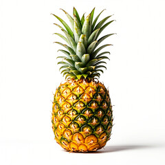 Fototapeta premium Pineapple fruit isolated on white background