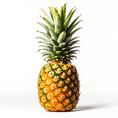 Fototapeta premium Pineapple fruit isolated on white background