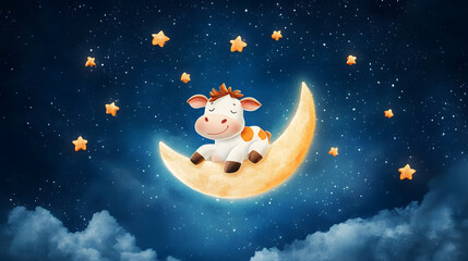 Obraz premium Cow or cow's milk represents healthy food. For teenagers and all ages