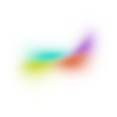 Colorful gradient shape blur. Blur Gradient Shape transparent PNG shape gradient Shining circle...