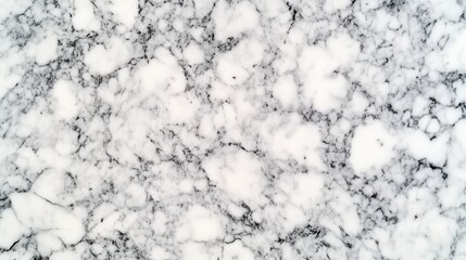 Obraz premium Close-up of white marble texture with gray veining. (1)